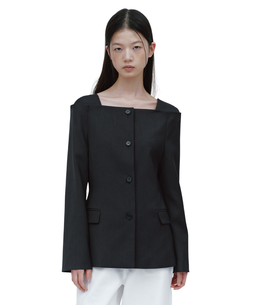 OFF-SHOULDER JACKET