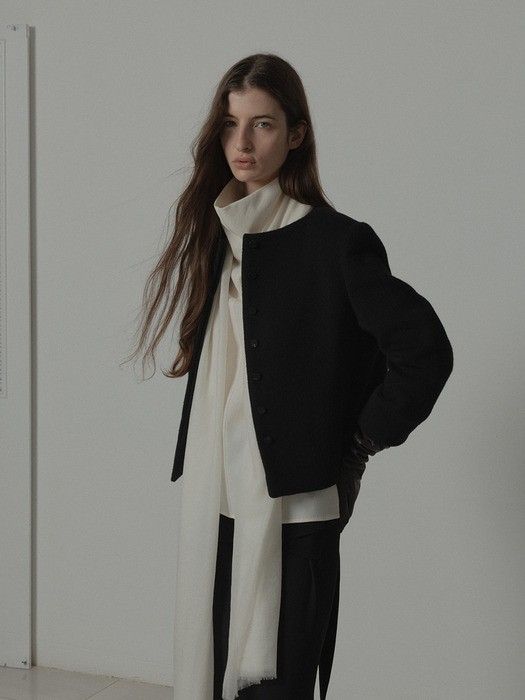 PURE CASHMERE MUFFLER