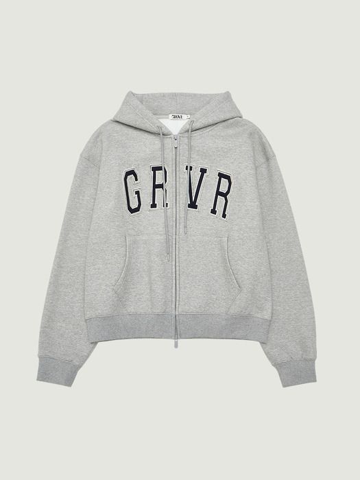 GRVR OVER HOODIE ZIP-UP
