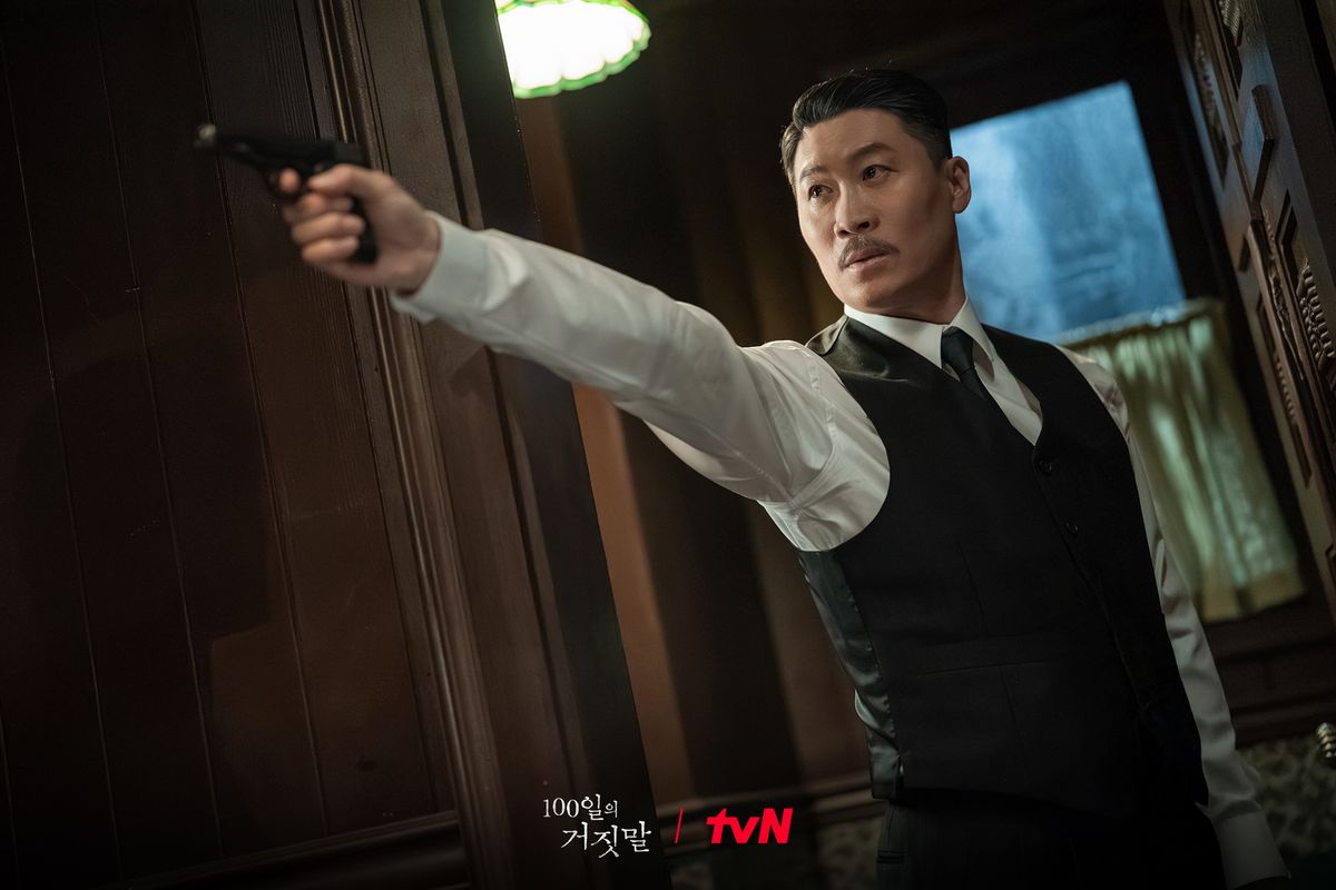 사토 신이치 역 진선규 / tvN 토일드라마 <100일의 거짓말> 스틸