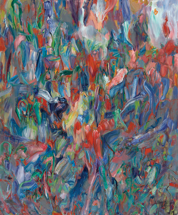 <Winter>, 2021, Oil on canvas, 180x150cm.