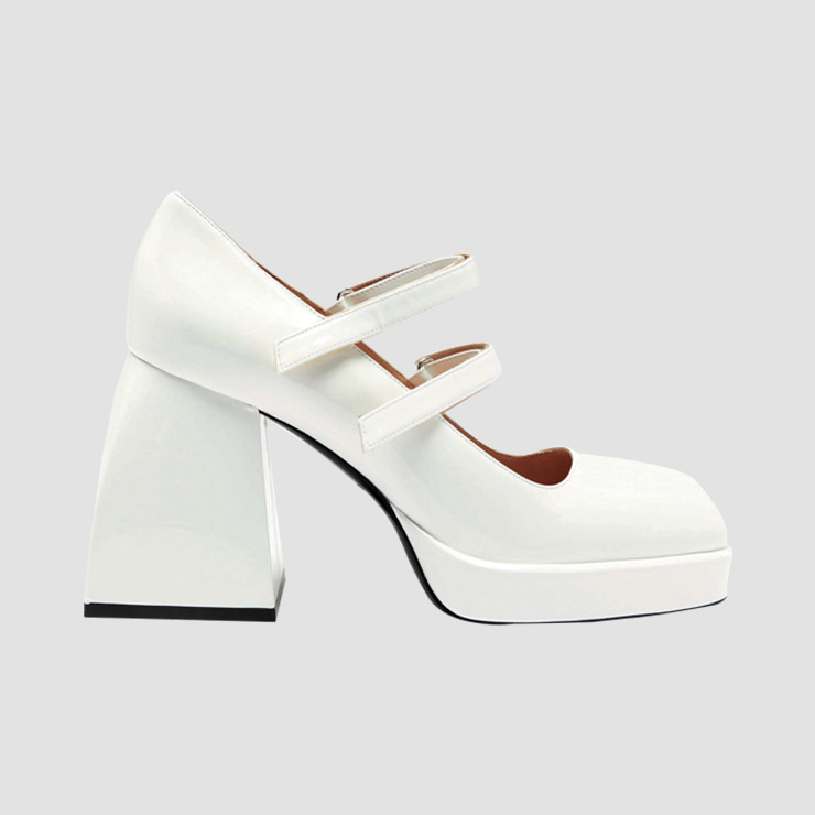 더블 스트랩 슈즈는 70만원대 Nodaleto by Matchesfashion. 