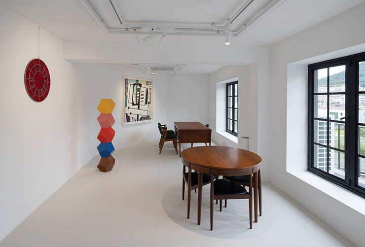 에스더 쉬퍼 서울의 사무실. Photo ⓒ Andrea Rossetti.