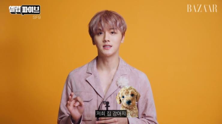 하퍼스바자 유튜브 #셀럽파이브 SF9편 캡춰