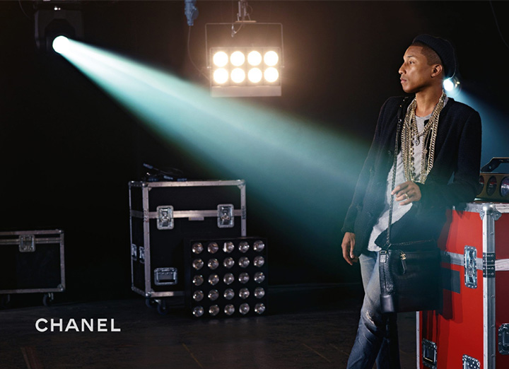 2017 S/S 퍼렐의 샤넬 핸드백 캠페인