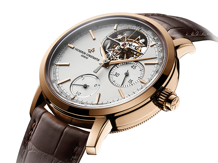 ‘트래디셔널 투르비용 크로노그래프’ 워치는 Vacheron Constantin.