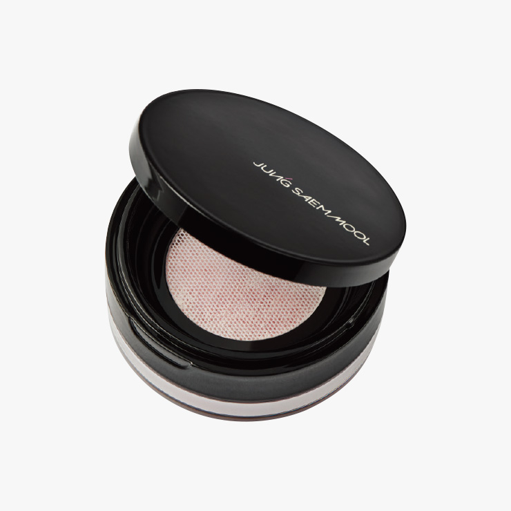 Jungsaemmool 에센셜 파우더 일루미네이터, #핑크 글로우 2만8천원.