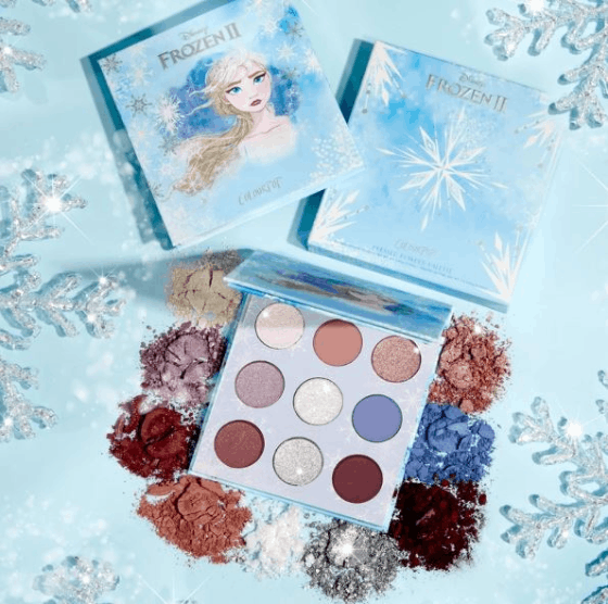 colour pop cosmetics 9구 아이섀도 팔레트, 15달러.