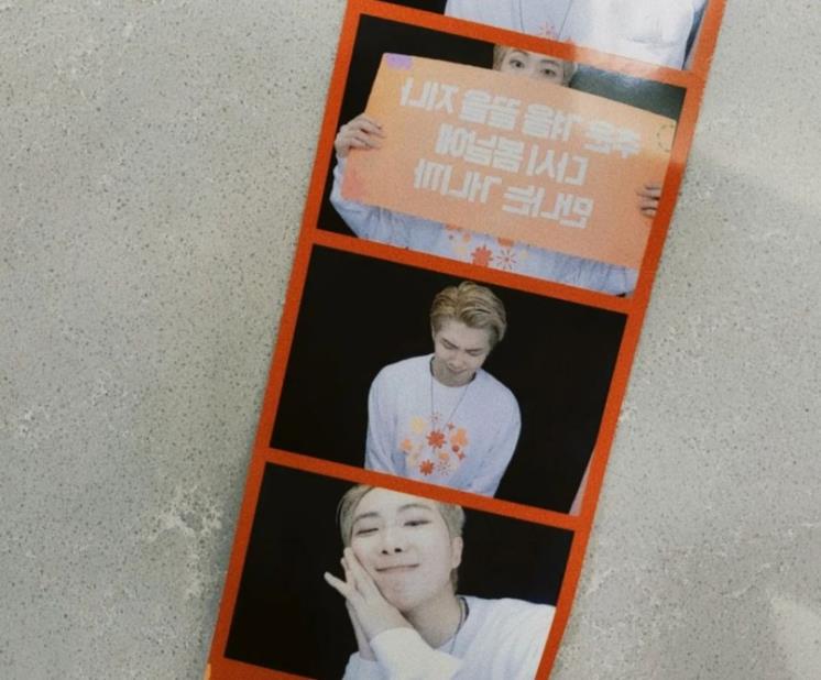 사진 / RM 인스타그램 @rkive