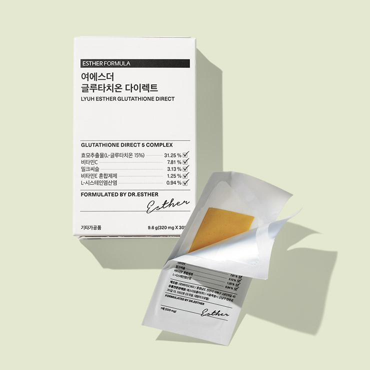 Esther Formula 여에스더 글루타치온 다이렉트 3만9천원. 