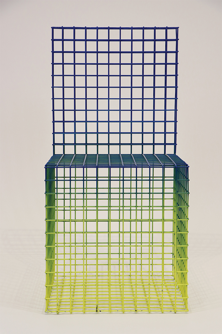 컬러 그레이디언트 체어(Color Gradient Chair, 2018).