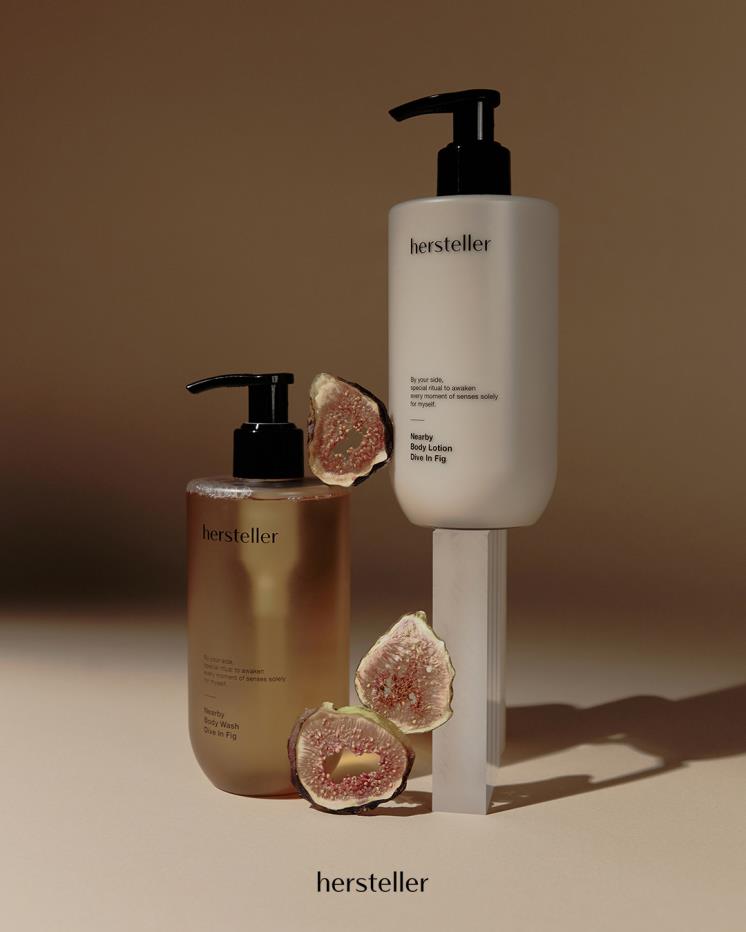Hersteller 니어바이 보디 워시 300ml 2만4천원, 보디 로션 300ml 2만6천원