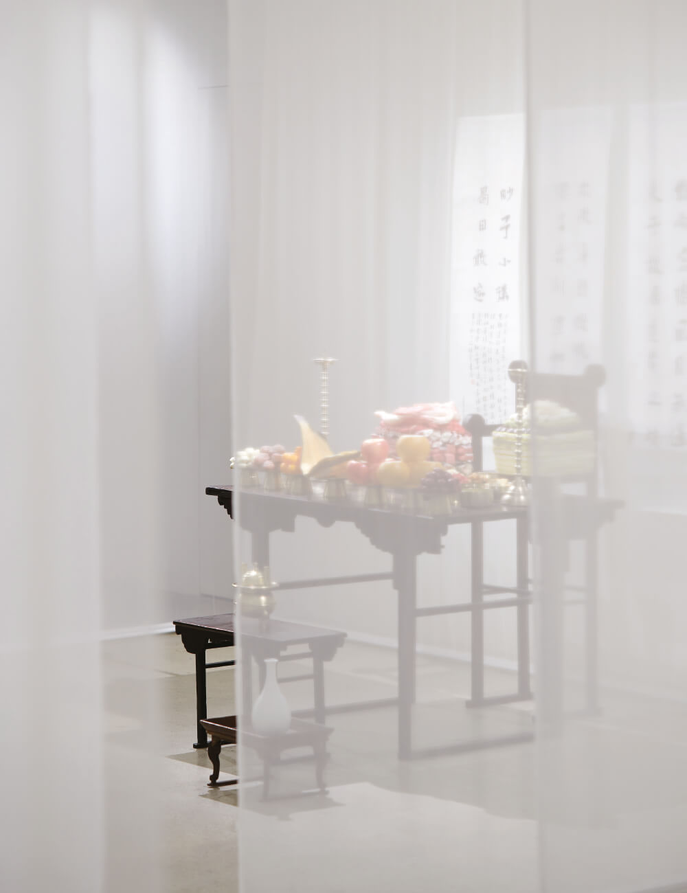 2018년 가을 열린  전시 전경.