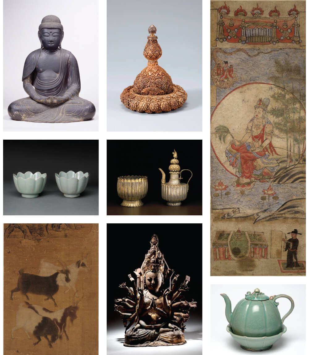 에서 선보인 유물.