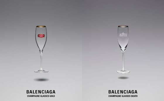 BALENCIAGA 샴페인 글래스 59만원