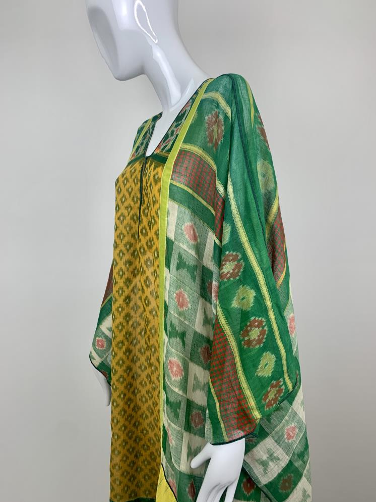 70's Thea Porter Ikat Kaftan