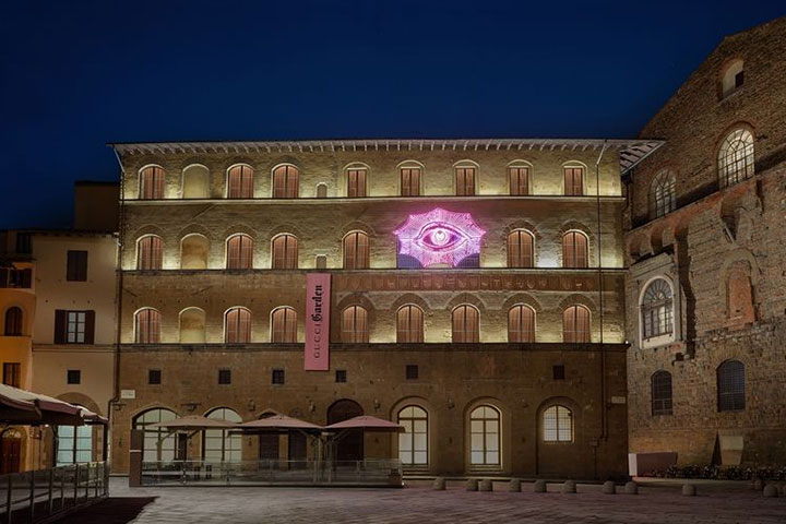 구찌 레스토랑이 자리한 구찌 가든