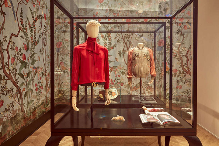 구찌 아카이브를 가까이에서 볼 수 있는 공간들