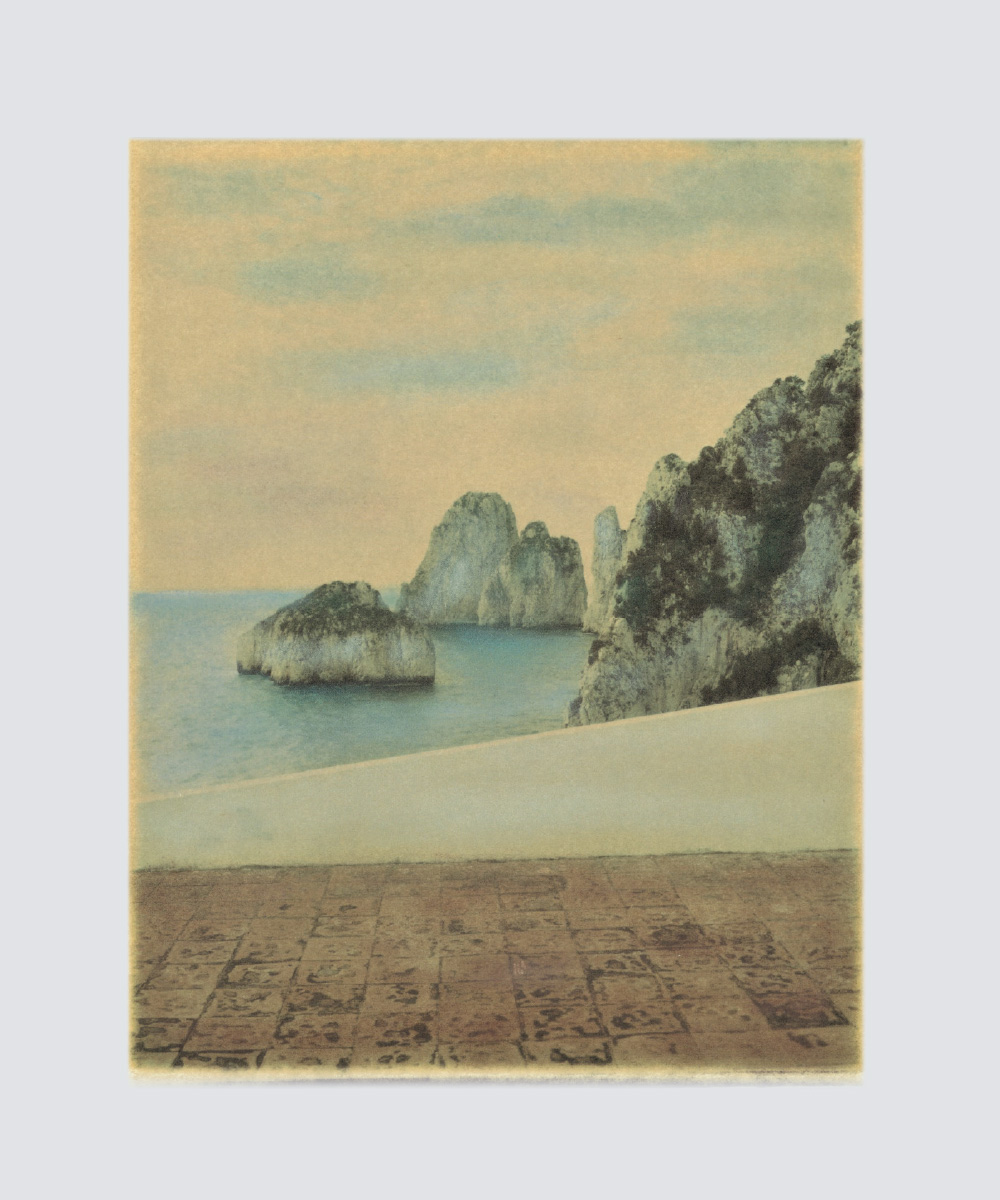 칼의 풍경 사진집 <Casa Malaparte> 중 한 컷.