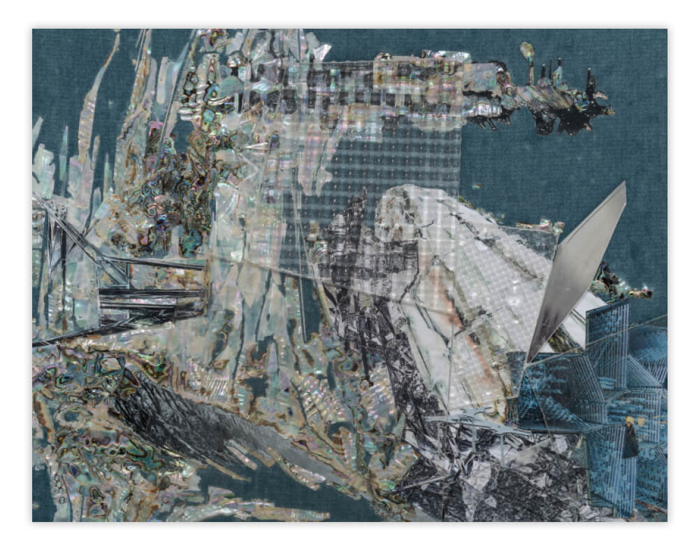 이불, ‘취약함의 용의’, 2017, 104.8×139×9.3cm framed. 사진/ 전병철 이불 스튜디오 제공