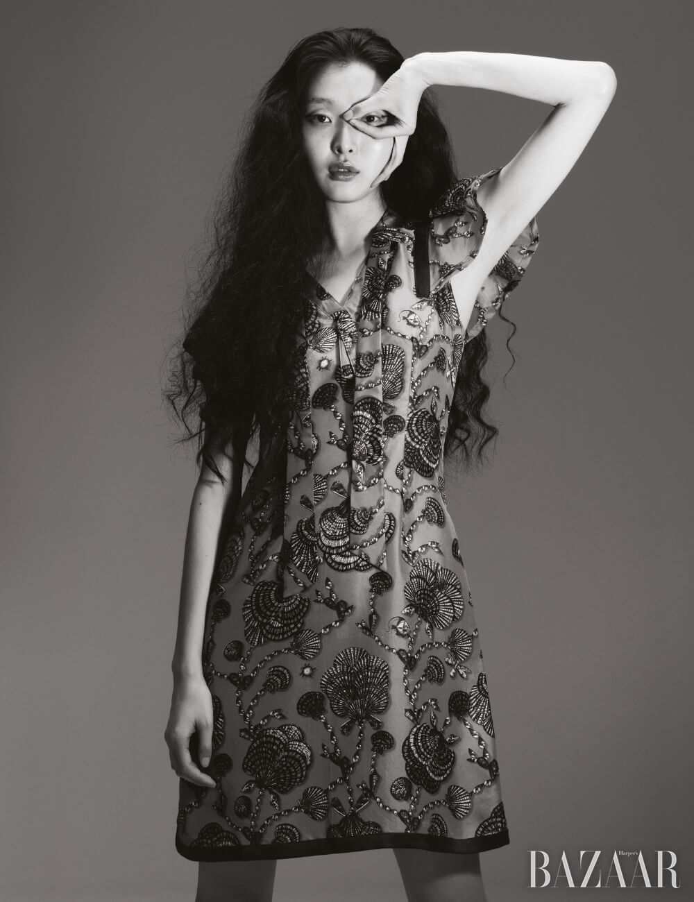 빈티지 프린트 원피스는 Dongmyo Flea Market.