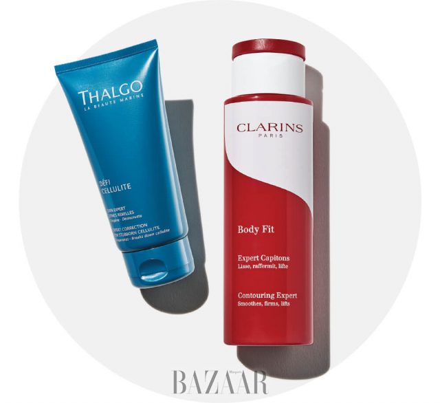 (왼쪽부터)Thalgo 엑스퍼트 코렉션 포 스터번 셀룰라이트 9만2천원. Clarins 바디 핏 엑스퍼트 카피톤 8만5천원.