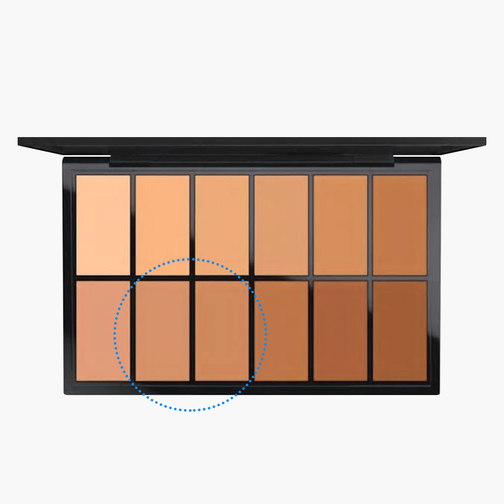 MAC 풀 커버리지 파운데이션 X 12구 팔레트 9만2천원