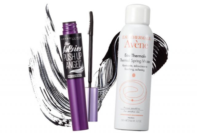 Maybelline 푸쉬업 마스카라 1만8천원대, Avène 오 떼르말 150ml 1만7천원.