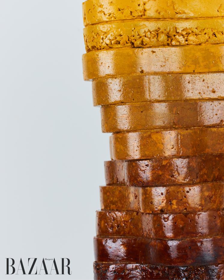 전통 옻의 자연스러운 브라운 컬러를 엿볼 수 있다.