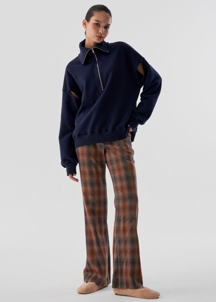 한소희/ SIGREAT 체크 팬츠