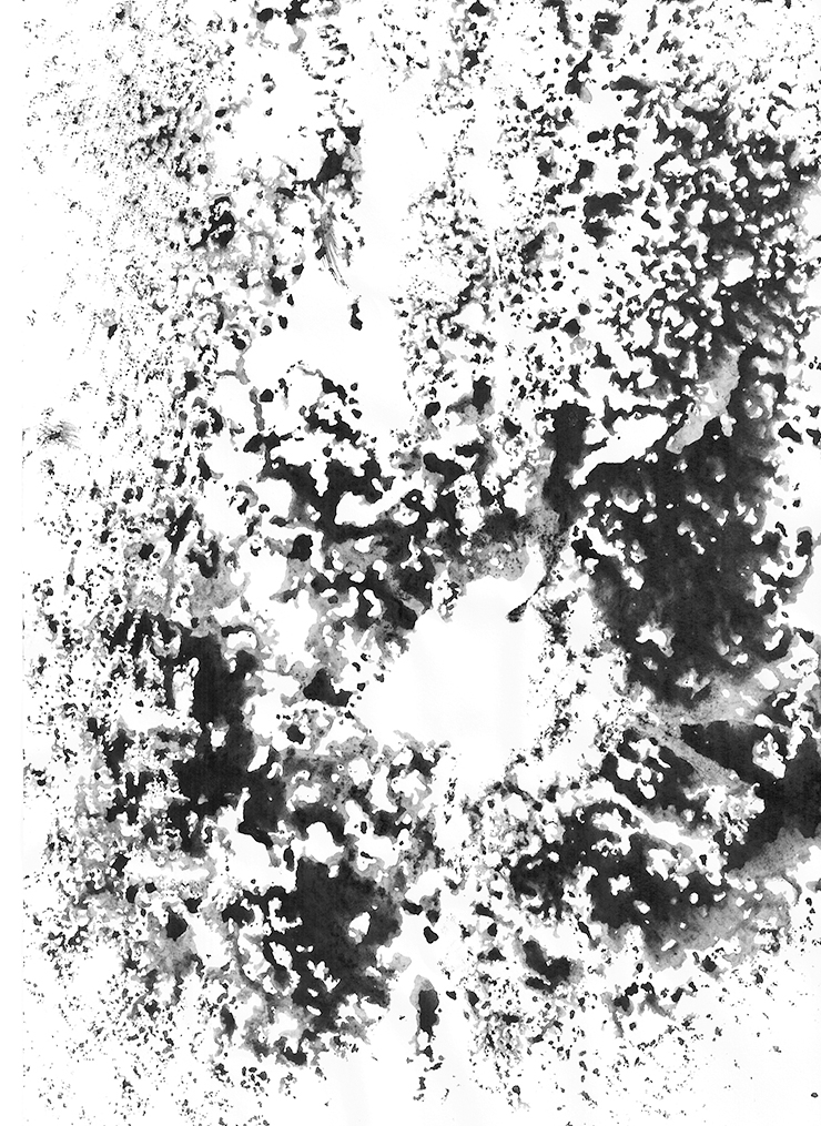 김준 작가의 <흔들리고 이동하는 조각들>(2022) 탁본 이미지. ⓒ SONGEUN Art and Cultural Foundation and the Artist. All rights reserved.