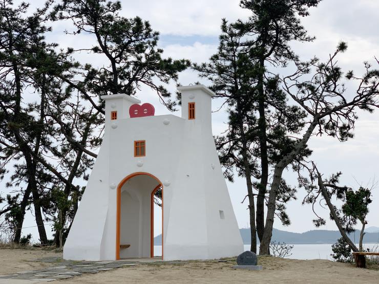 12사도 순례길 중 하나인, 소악도 솔숲에 있는 시몬의 집
