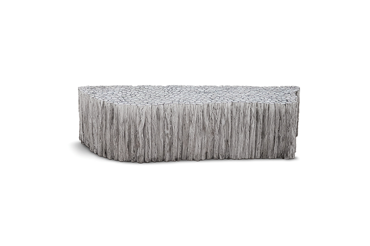 Pao Hui Kao, ‘Urushi Paper Pleats Bench’
