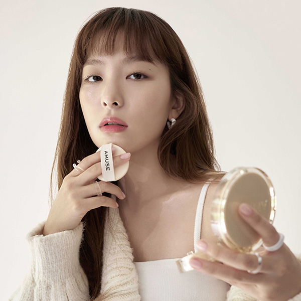 AMUSE 듀 젤리 비건 쿠션 SPF 38 PA+++ 3만4천원