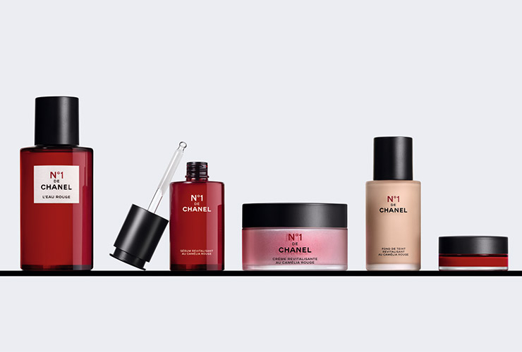 N°1 DE CHANEL 레드 까멜리아 컬렉션