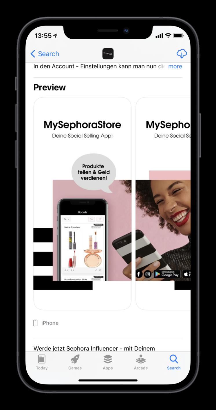 My Sephora Store