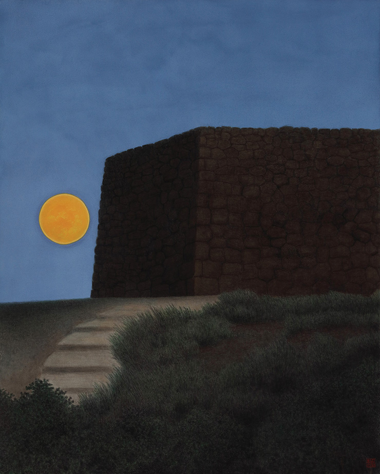 <Beyond>, 2023, Color on canvas, 162x130cm.