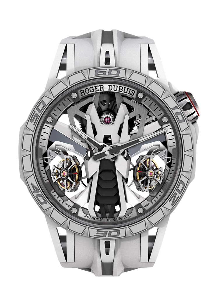 ‘엑스칼리버 스파이더 쿤타치 DTX’ 워치는 Roger Dubuis.