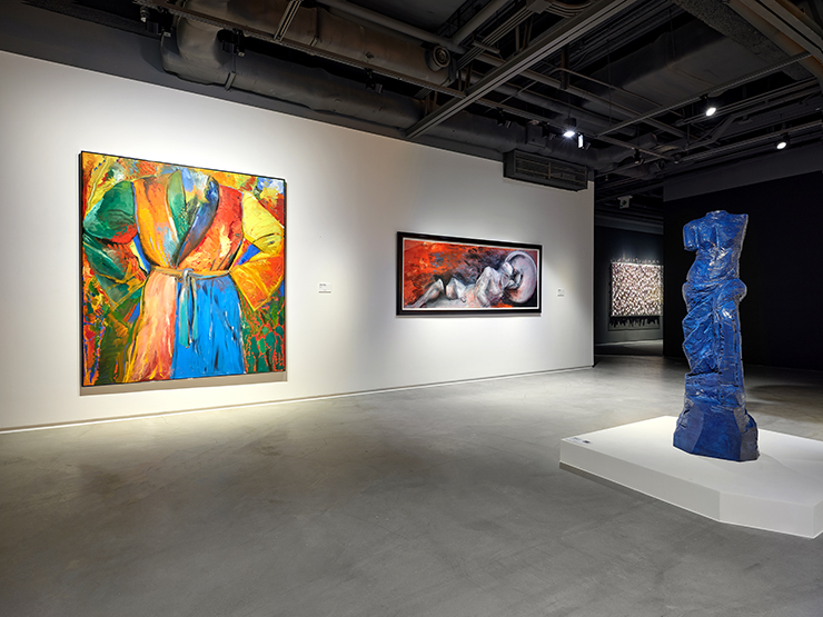 <로마의 붉은 비너스(푸른 녹청) Roman Red Venus (the Blue Patina)>, 2007, Bronze with acrylic paint