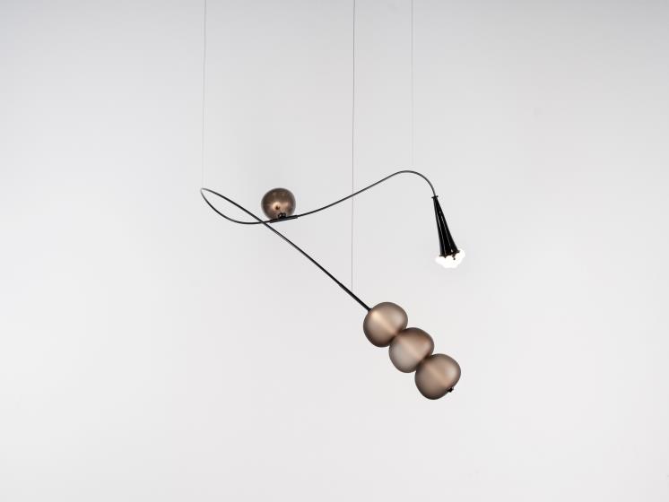 Giopato and Coombes, DAL (달) Drawing a Line, 2023, 127 x 108 x H63