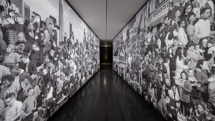 JR: CHRONICLES, LOTTE Museum of Art, 2023, Photo: Leejonghun