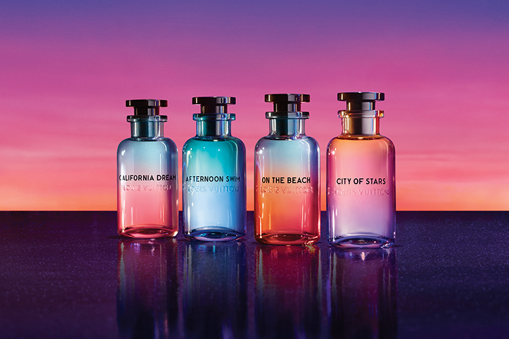  Louis Vuitton 콜로뉴 퍼퓸 컬렉션.