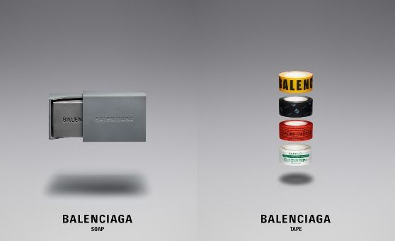 BALENCIAGA 비누 29만원, 테이프 37만원(4컬러)