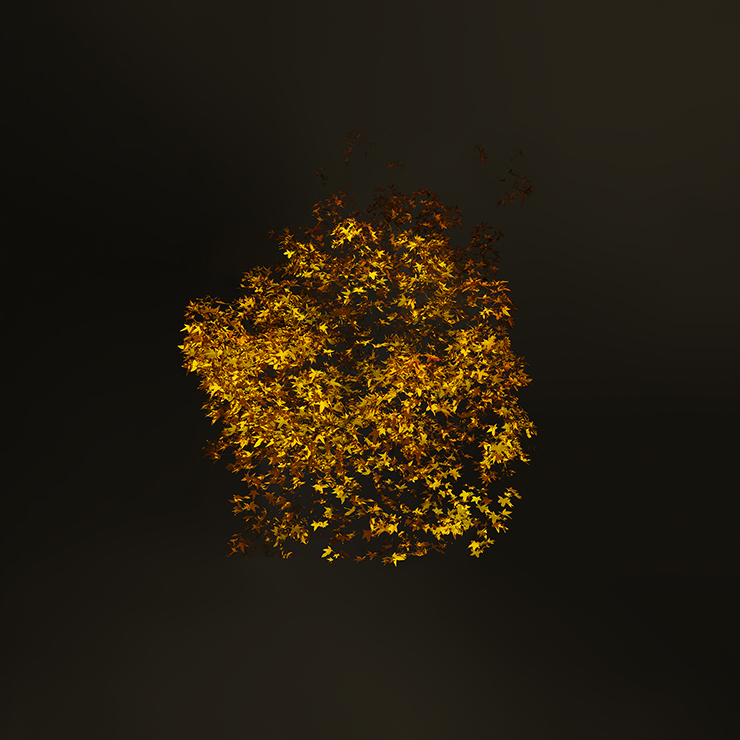 James Harris, <London Fields Yellow Leaf>, 2016.