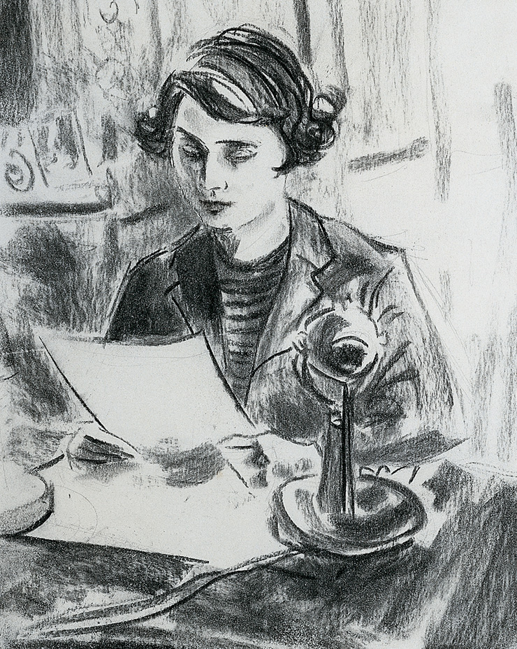 Elizabeth Peyton, <Princess Elizabeth’s First Radio Address>, 1995. Courtesy Ringier Collection, Switzerland. Bridgeman images. ⓒ Elizabeth Peyton