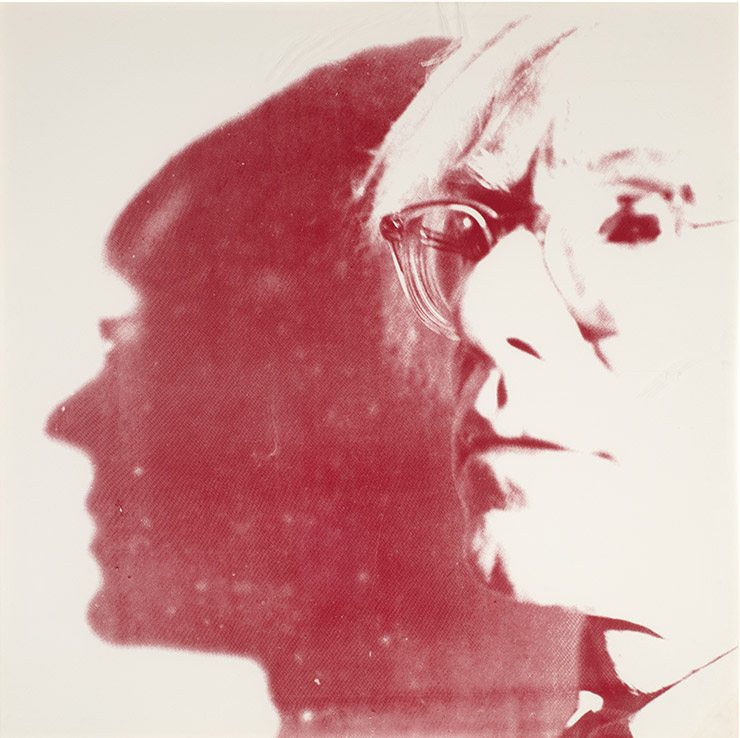 <The Shadow>, 1981. © The Andy Warhol Foundation for Visual Arts, Inc. / Licensed by Adagp, Paris 2021. Courtesy of Fondation Louis Vuitton. Photo credits: © Primae / Louis Bourjac.