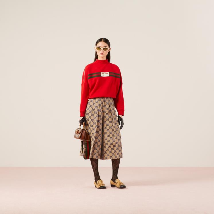 GUCCI 코리아 익스클루시브 코튼 스웨트셔츠, 1백43만 원