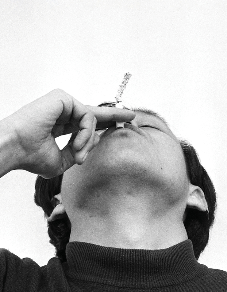  <끽연>, 1976, Gelatin silver print, 25.4x20.3cm, (17prints), ed.mono_8.