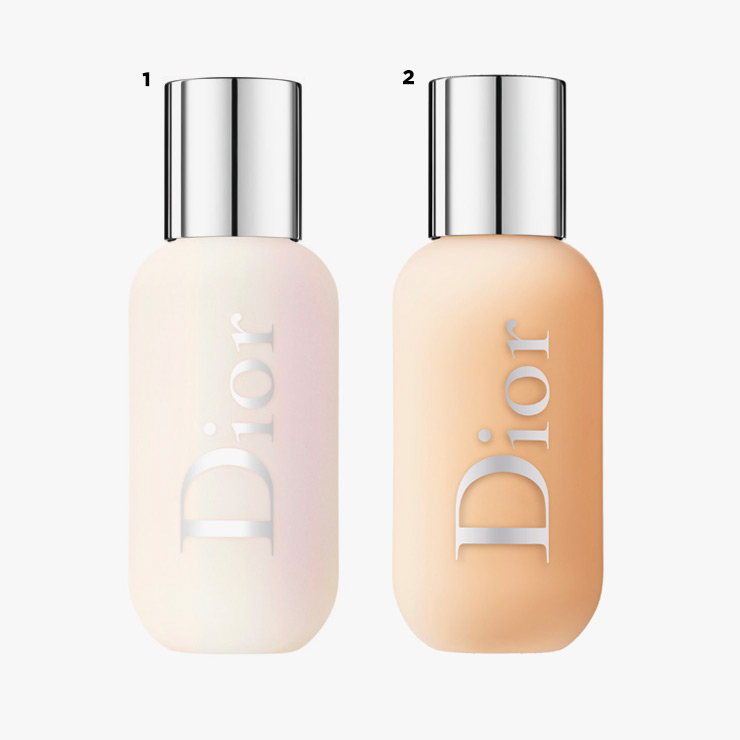 1 Dior 백스테이지 페이스 & 바디 프라이머 #001 유니버셜 5만4천원대. 2 Dior 백스테이지 페이스 & 바디 파운데이션 #0N 6만원대. 