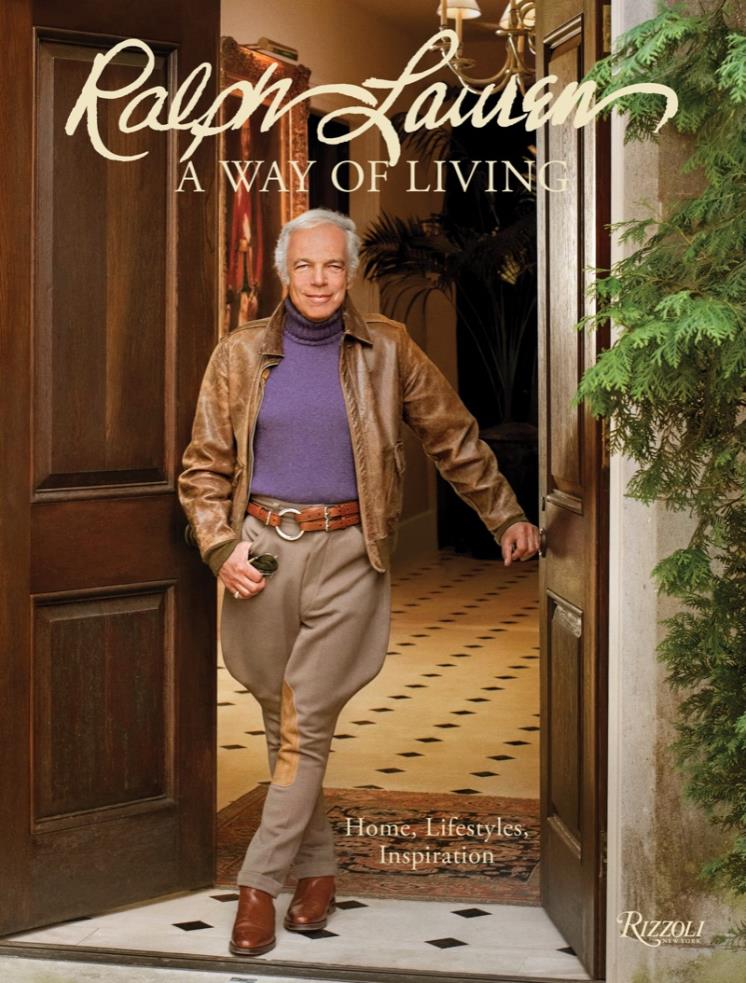 The cover of Ralph Lauren: A Way of Living. (Richard Corman, 2007), 사진 / 랄프 로렌